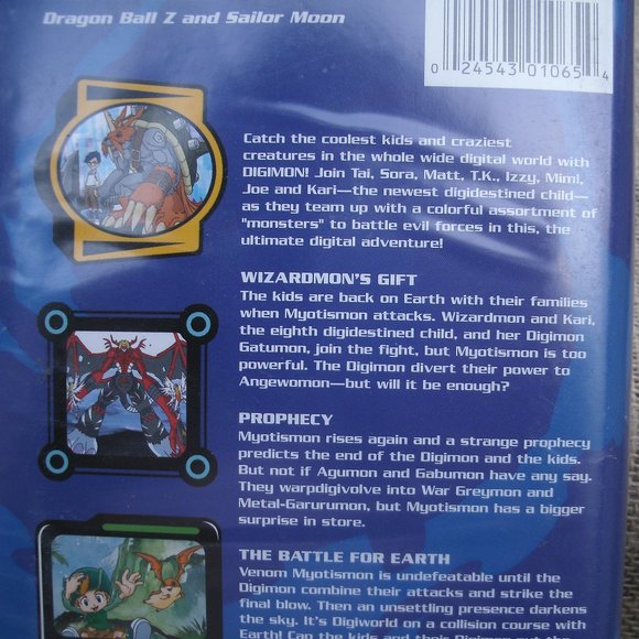 Digimon The Digidestined Child VHS anime tape - Picture 15 of 16